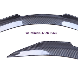 For Series G37 2Door Coupe PSM Style Carbon Fiber Rear Spoiler Trunk Wing 2008-2012 (not for IPL) - Product Image 3