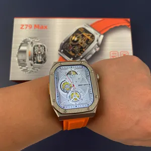 חדש z79max חכם 2023 wristbands חכם עם תצוגת פולד nfc קצב לב תרגיל רב תכליתיים שעון חכם z79 מקסימום