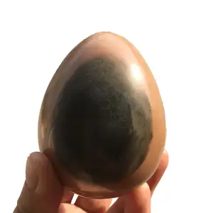 Wholesale Natural Sunstone Eggs Gemstone Yoni Eggs healing Crystal Stone egg for sale