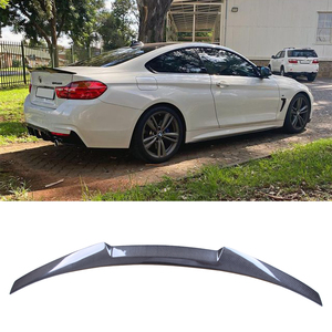 For 4 Series F32 Coupe M4 Style Carbon Fiber Rear Spoiler Trunk Wing 2013-2019 - Product Image 1