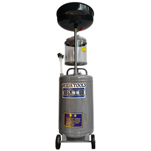 Thiết bị xả dầu 80 lít, Bộ thu dầu di động có thể tháo rời, Đường ống có thể điều chỉnh, Máy bơm hút dầu chân không, Kiểu cốc đo - Product Image 1