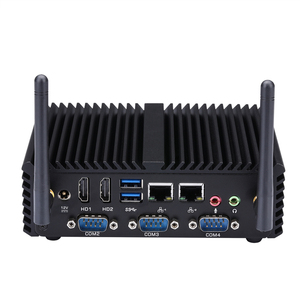 Qotom 4 cổng RS-232 1.7GHz Mini PC Core i3 4010U 2 Realtek Gigabit LAN PC không quạt máy tính bảng duy nhất Linux - Product Image 2