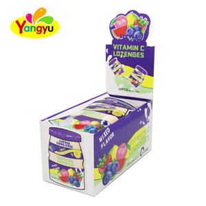 Yangyu Little Cool Cow Vitamin C Lozenges en Forma de Corazón con Sabor a Frutas Mixtas - Product Image 5