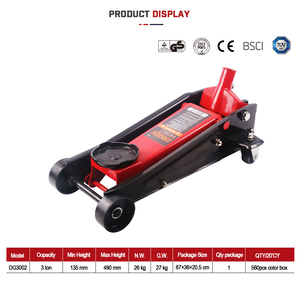 Certificación CE 1,5 toneladas 2 toneladas Peso neto 5,5 kg Piso hidráulico Gato de acero Ajustable ¡Súper barato! ¡Venta caliente directa de fábrica! - Product Image 3