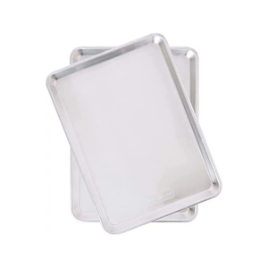 Bandeja para hornear de hierro Bandeja cuadrada de metal Características a prueba de humedad y antioxidantes - Product Image 3