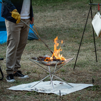 Tapis ignifuge pour camping, sous le barbecue, tapis de cuisson résistant au feu, coussin isolant thermique, tapis anti-chaud pour pique-nique et barbecue en extérieur