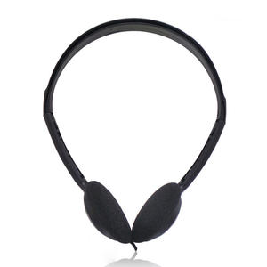Écouteurs filaires, sans fil, basse qualité, casque d'aviation, oreillettes d'aviation - Product Image 4