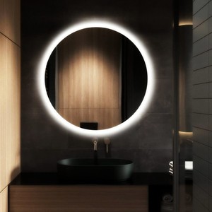 KASAR-90 Kamalu 90 cm specchio rotondo retroilluminato a LED - Product Image 2