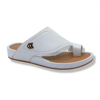 Sandales professionnelles pour hommes en PU, tongs, chaussures de mode, pantoufles arabes