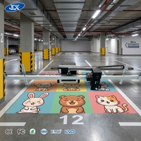 Imprimante jet d'encre UV 2-en-1 verticale 3D pour murs et sols, multi-couleurs, design portable, pour usage commercial et impression de factures