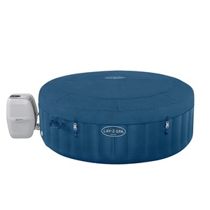 <span class=keywords><strong>Bestway</strong></span> 60029 Milan Jet D'air Plus <span class=keywords><strong>Spa</strong></span> Piscine Portable Forme Ronde Chaude Baignoires Avec Pompe Et le Couvercle 4-6 Personne - Product Image 2