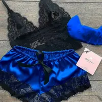 Sexy Lingerie Set Women Lace Three Quarters Adjusted-straps Bra And See- through Lace Panty at Rs 1056.43, Koramangala, Bengaluru