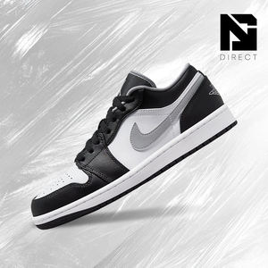 Air Jordan 1 Low 'Negro Gris Medio' Dropshipping, Zapatillas Deportivas de Alta Calidad con Cordones, Antideslizantes, de Diseño Elegante - Product Image 1