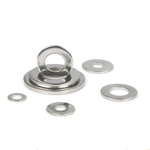 Rondelle large et personnalisés en acier inoxydable, traitement de Surface à Surface unie, M4 M6, lave-linge plat - Product Image 3