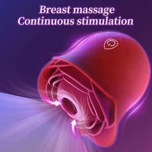 Servizio di Ordine Misto AIERSHA: Giocattoli Sessuali per Adulti, Vibratore a Forma di Rosa per Suzione Clitoridea e dei Capezzoli Femminili - Product Image 6