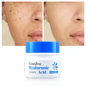 Creme branqueador facial Disar Guangzhou para pele escura, creme clareador e hidratante 24K ouro ácido kójico anti-acne