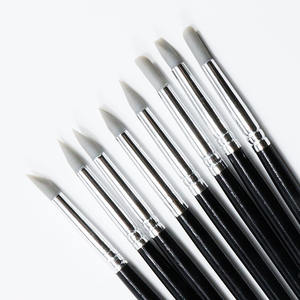 कारखाने प्रत्यक्ष क्रॉस-बॉर्डर सिरेमिक उपकरण 8-टुकड़ा सेट सिलिकॉन पेन विवरण नरम मिट्टी नाखून कला लकड़ी पोल उपकरण Hb008 चीन - Product Image 4