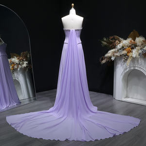 Sharon Said SS264 Flieder zweiteilige Abendkleider für Frauen Hochzeit überbackene Korsett Luxus Dubai <span class=keywords><strong>Prom</strong></span> Party Kleider - Product Image 6