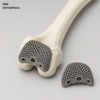 Implante Ortopédico Poroso de Ti-6Al-4V ELI Impreso en 3D con Estructura de Rejilla Mediada por Fusión por Haz de Electrones, Dispositivo Médico Personalizado OEM