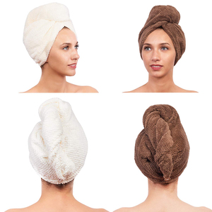 All'ingrosso in microfibra dopo la doccia per asciugare i capelli asciugamano - Product Image 2