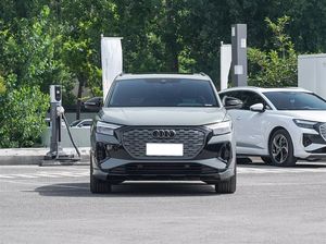 รถยนต์มือสอง Audi Q4 e-<span class=keywords><strong>tron</strong></span> ปี 2022 ไตรมาส 4 สีขาว/ดำ ขับเคลื่อนล้อหน้า ไมล์น้อย สภาพดี รถ SUV พลังงานใหม่จากจีน - Product Image 2