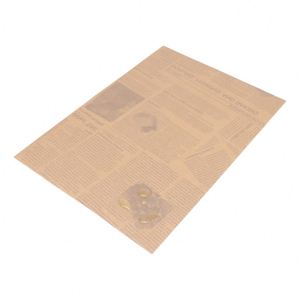 Papel de Embalaje para Comida para Llevar, Papel Desechable para Hornear, Papel Resistente al Aceite de Grado Alimenticio, Papel Marrón Resistente al Aceite para Impresión - Product Image 4