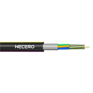 NECERO GYFTA 2-288 Core Outdoor FTTH Cable de fibra óptica de modo único con alto dieléctrico para uso aéreo