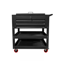 Armoire de rangement en acier inoxydable sur mesure avec tiroirs, organisateur d'atelier mobile pour armoire à outils industrielle, boîte à outils