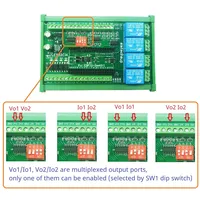 DC 12V 24V ESP32 Expansion Board Digital Analog DAC ADC IO Wifi Relay Switch ES32C14 Module for PLC Smart Home IOT Diy