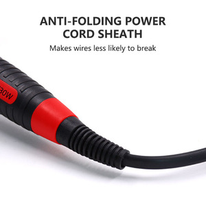 Gran oferta de las últimas herramientas de soldadura de <span class=keywords><strong>soldador</strong></span> termostático externo eléctrico para reparación del hogar - Product Image 6