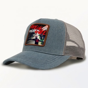 Venta al por mayor de sombreros populares de alta calidad bordado personalizado parche Gorras logo con 5 paneles de animales sombreros gorras de béisbol Otto gorras de camionero - Product Image 2