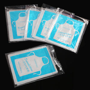 Individually Packaged Disposable Transparent Plastic <b>Apron</b> Lobster Design Waterproof Stain-Resistant for Hot Pot Kitchen - Product Image 1