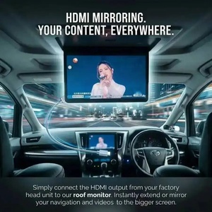 11.6inch Android 13 Roof Ceiling Monitor 32GB 64GB for Universal Car Screen WIFI <b>USB</b> <b>HDMI</b> Multimedia Video Player MP4 1080P - Product Image 5