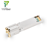10G SFP+ to RJ45 Copper Module 30m 10GBASE-T Transceiver Multi-Gigabit 1.25G 2.5G 5G 10Gbps Auto-Negotiation SFP+ Copper Adapter