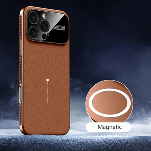 IPhone 17 Pro Max 17 Pro 17 Pro 17 공기 렌즈 보호 전화 커버용 초박형 정품 가죽 방열 휴대 전화 케이스 - Product Image 6
