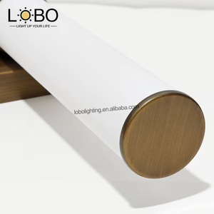 Lámpara de proyecto Marriot Fairfield Inn Suites, candelabro de pasillo, habitación de invitados de Hotel, luz de tocador montada en la pared de latón antiguo - Product Image 2