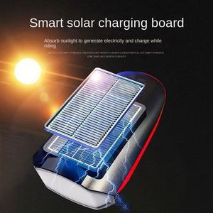 Lumière longue portée pour le cyclisme en plein air, énergie solaire, <span class=keywords><strong>VTT</strong></span>, vélo électrique, éclairage de nuit pour vélo - Product Image 2