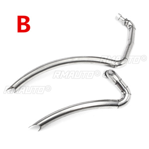 Sistema de Escape Completo con Silenciadores para Motocicleta Yamaha XV535 XV 535 VIRAGO XV400 XV 400 VIRAGO 1988-2004 - Product Image 3