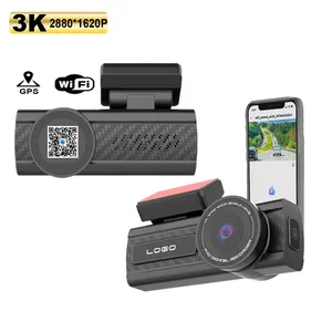New MINI wifi gps 3K dash camera car dvr HD 3K Dashcam 24h parking car black box dvr camera car wifi gps 3k dash cam