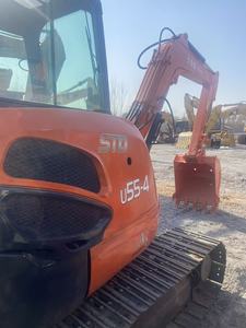 Gebruikt Japanse Kubota U55 graafmachine met grijper Kubota U55-5 U55-4 KX1057 KX163 graafmachine met rubberen pads tegen een voordelige prijs - Product Image 5