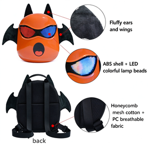 Mochila con Pantalla LED Programable por Bluetooth, Forro de Algodón, Cierre de Cremallera, Capacidad de 20-35L, Estilo Moderno - Product Image 4