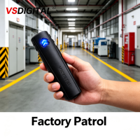 V1 Security Wand with Online Guard Patrol Software Cloud-Based RFID Checkpoint Tracking for Manufacturing Plants