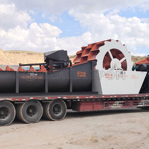 Bausand waschmaschine Preisliste Kosten 50TPH industrielle Schaufelrad Sand wasch reinigungs anlage - Product Image 6