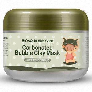 Mascarilla Facial Bioaqua OEM, Mascarilla <span class=keywords><strong>de</strong></span> Lodo Negra para Limpieza Profunda, Mascarilla Facial Hidratante <span class=keywords><strong>de</strong></span> Burbujas Carbonatadas en Polvo - Product Image 5