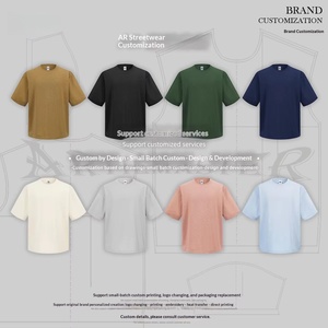 Camiseta Personalizada de Bambú y Algodón con Sensación de Frescura, Antibacteriana, que Absorbe la Humedad, Transpirable, 230g, Color Sólido - Product Image 3