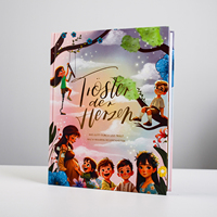 Libro Infantil de Tapa Dura con Impresiones de Primera Calidad, para Preescolar, con Encuadernación Resistente y Duradera