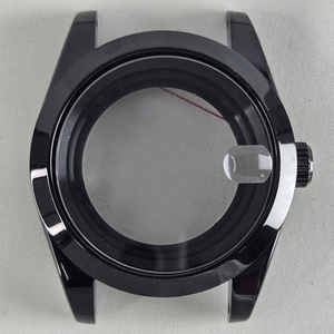 Boîtier de montre bicolore argent et or 36mm 39mm avec lunette brossée étanche pour mouvements NH34 NH35 NH36 NH72 NH70 NH38 NH39, en acier 316L pour modèles <span class=keywords><strong>Seiko</strong></span> - Product Image 4