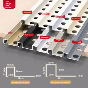 Bandes <span class=keywords><strong>de</strong></span> bordure <span class=keywords><strong>de</strong></span> carrelage en alliage d'aluminium personnalisées <span class=keywords><strong>de</strong></span> style crème moderne Lignes <span class=keywords><strong>de</strong></span> bordure <span class=keywords><strong>de</strong></span> <span class=keywords><strong>plancher</strong></span> Moulures d'angle et bandes d'étanchéité - Product Image 2