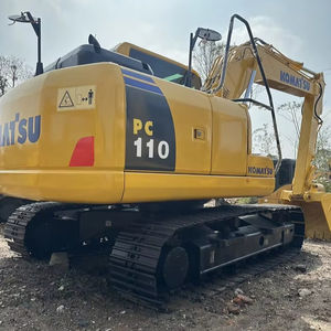 Low <b>Hours</b> Used Komatsu Pc110 Crawler Excavators <b>11</b> Ton Machine Equipment for Home or Farm From Japan - Product Image 2