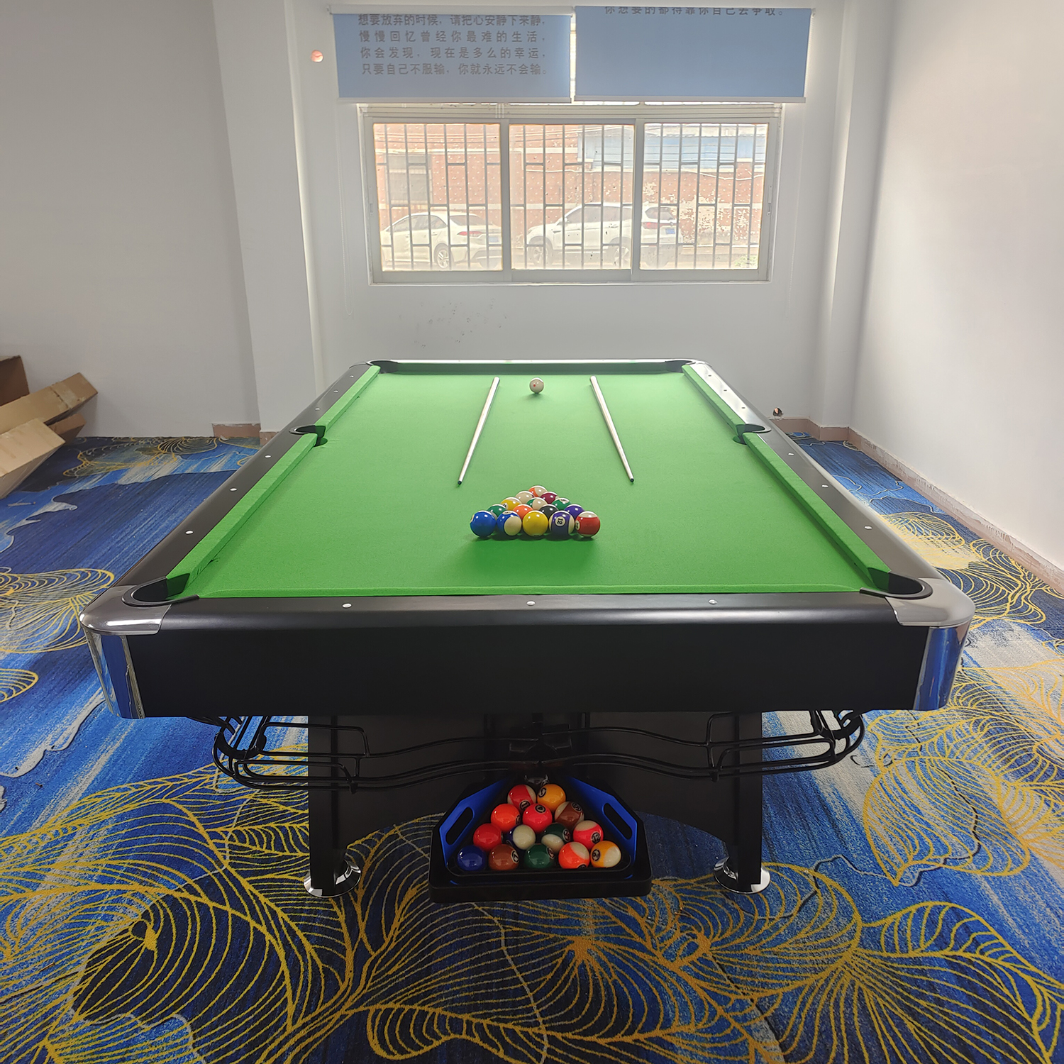 Estilo 2 9ft verde/paño puede elegir